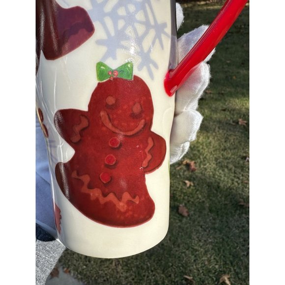 Lenox Home For the Holidays Gingerbread Heat Changing Travel Mug Christmas 20 Oz - Picture 13 of 13